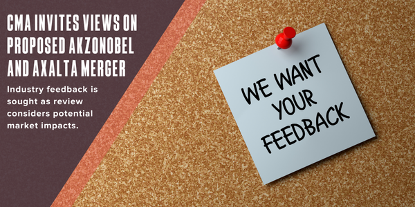 CMA invites views on proposed AkzoNobel and Axalta merger