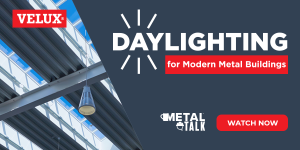 Velux - Metaltalk Daylighting for modern metal buildings