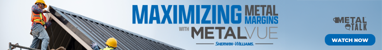 Sherwin-Williams - Banner - Maximizing Metal Margins With MetalVue - Watch Sherwin-Williams - Banner - Maximizing Metal Margins With MetalVue - Watch