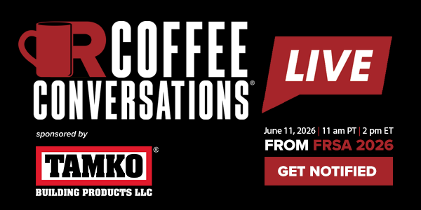 TAMKO - Coffee Conversations LIVE From FRSA 2026!