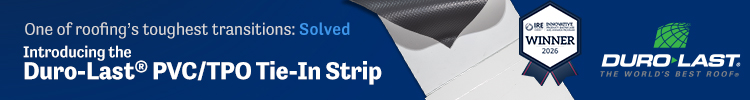 Duro-Last - Banner Ad - PVC/TPO Tie-In Strip