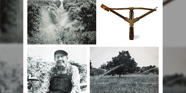 The origins of the impact sprinkler