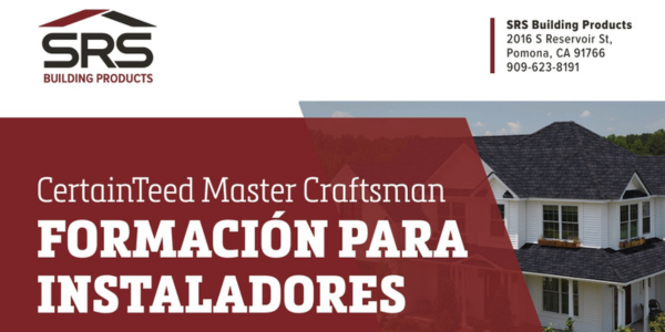 Certificación: CertainTeed Master Craftsman