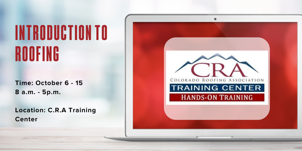 CRA - Intro to Roofing oct 6