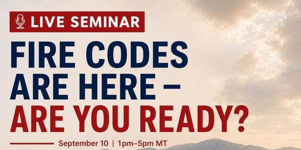 CRA - New fire codes seminar
