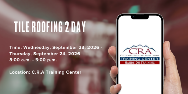 CRA - Tile Roofing sept 23