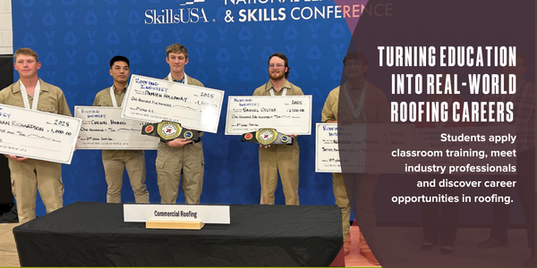 Turning education into real-world roofing careers