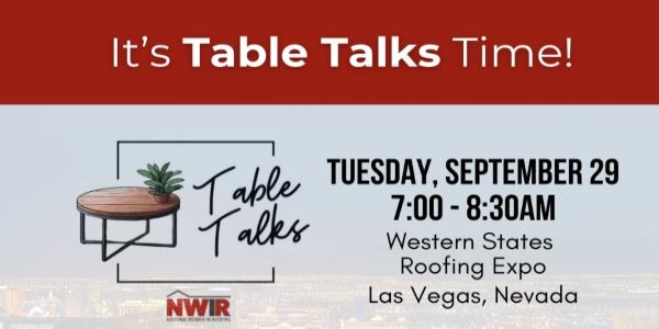 NWIR - Table talks 