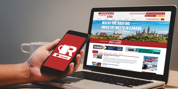 RoofersCoffeeShop® launches Canadian microsite to serve the Canadian roofing industry