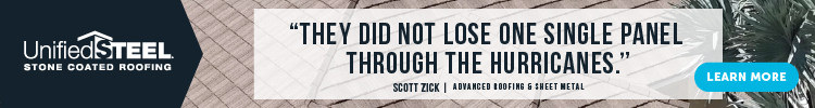 Westlake -  Banner Ad - Unifed Steel/Scott Zick Testimonial