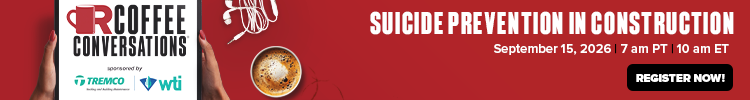 Coffee Conversations - Banner Ad - Suicide Prevention in Construction (Sponsored by WTI)