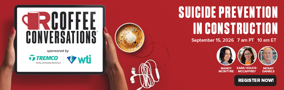 Coffee Conversations - Billboard Ad - Suicide Prevention in Construction (Sponsored by WTI)