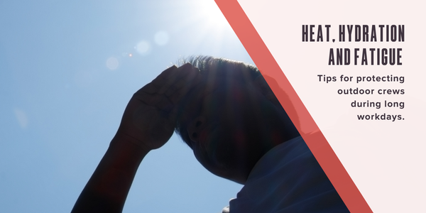 Heat, hydration and fatigue