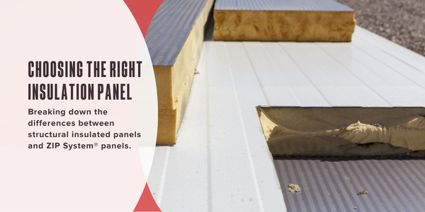 Choosing the right insulation panel