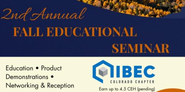 IIBEC CO - 2nd Fall educational seminar