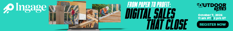 Ingage - Outdoor Talk - Banner ad - register now Ingage - Outdoor Talk - Banner ad - register now