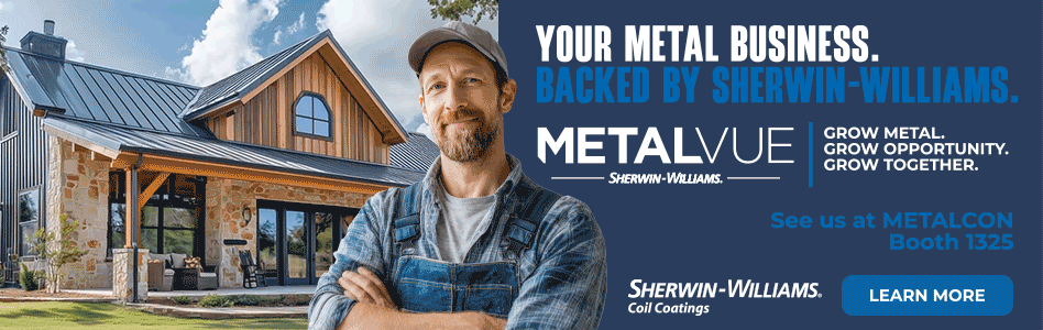 Sherwin Williams Coil Coatings - METALCON Booth - Billboard
