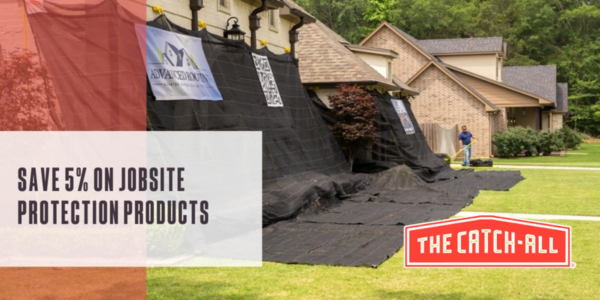 Save 5% on jobsite protection products