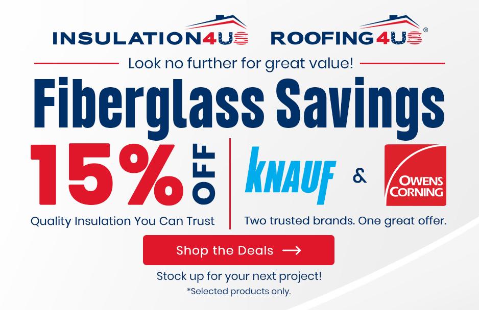 3rd Sample of Fiberglass Savings
