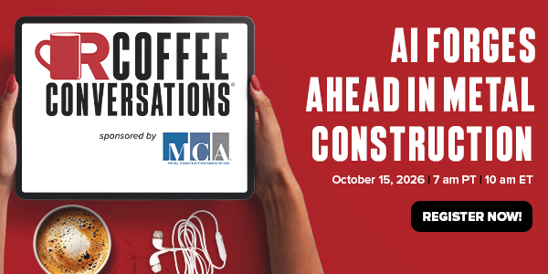 Coffee Conversations - AI Forges Ahead in Metal Construction (Sponsored by MRA)