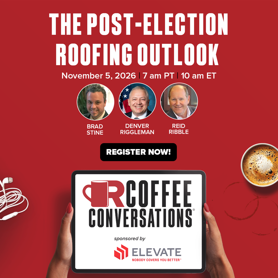 Coffee Conversations - The Post-Election Roofing Outlook (sponsored by Elevate)