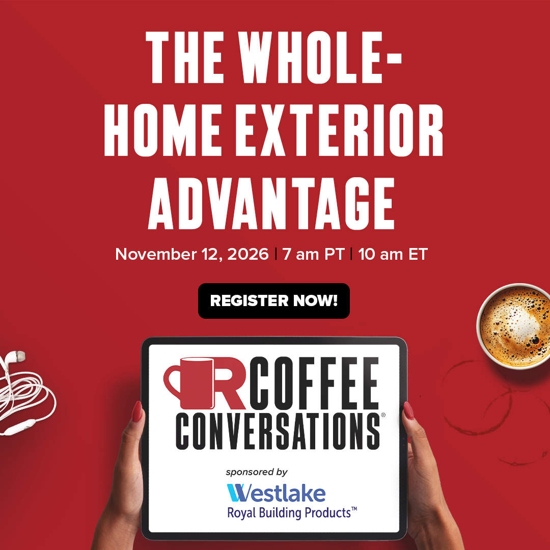 Coffee Conversations -  The Whole-home Exterior Advantage (Sponsored by Westlake)