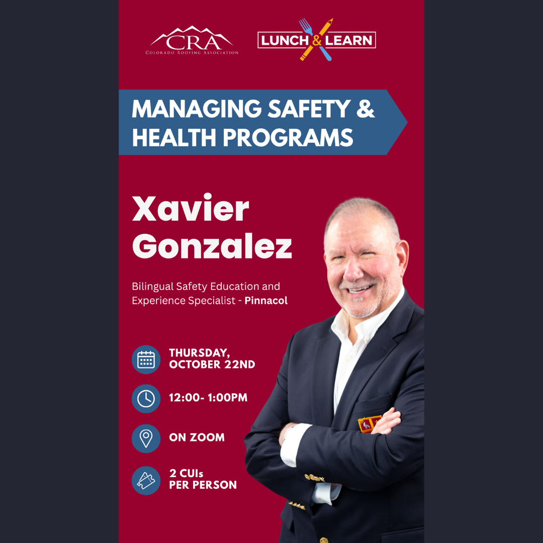 CRA - Managing safety