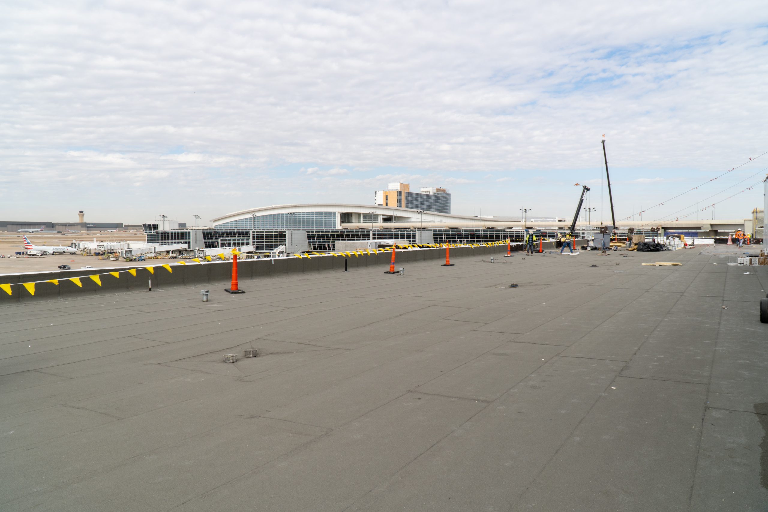 DFW finished roof - SOPREMA ECO3 smog-reducing DFW finished roof - SOPREMA ECO3 smog-reducing