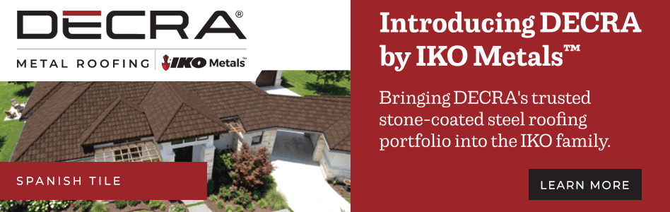 IKO Metals - Billboard Ad - Decra by IKO Metals Launch