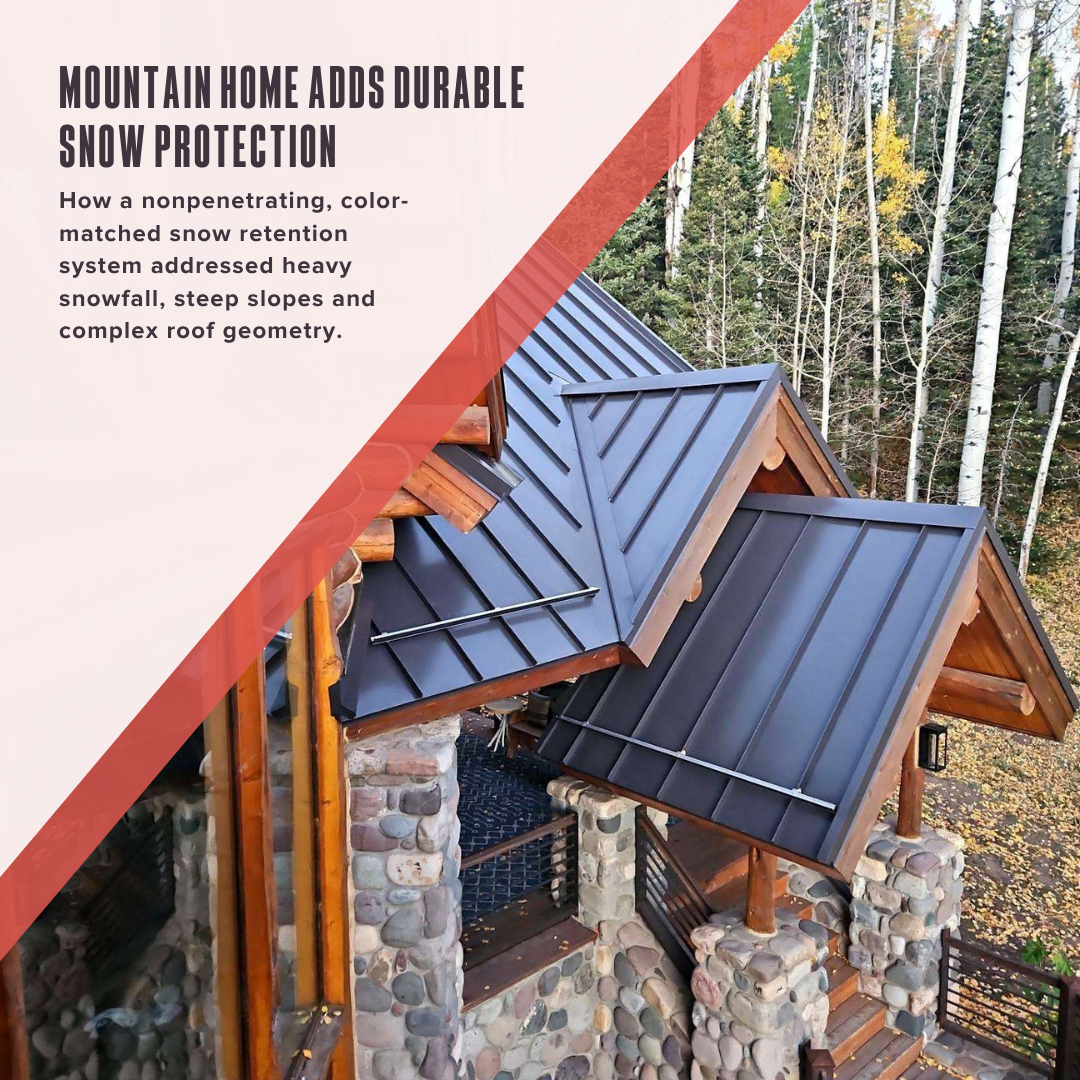 S-5! - Mountain home adds durable snow protection pr photo